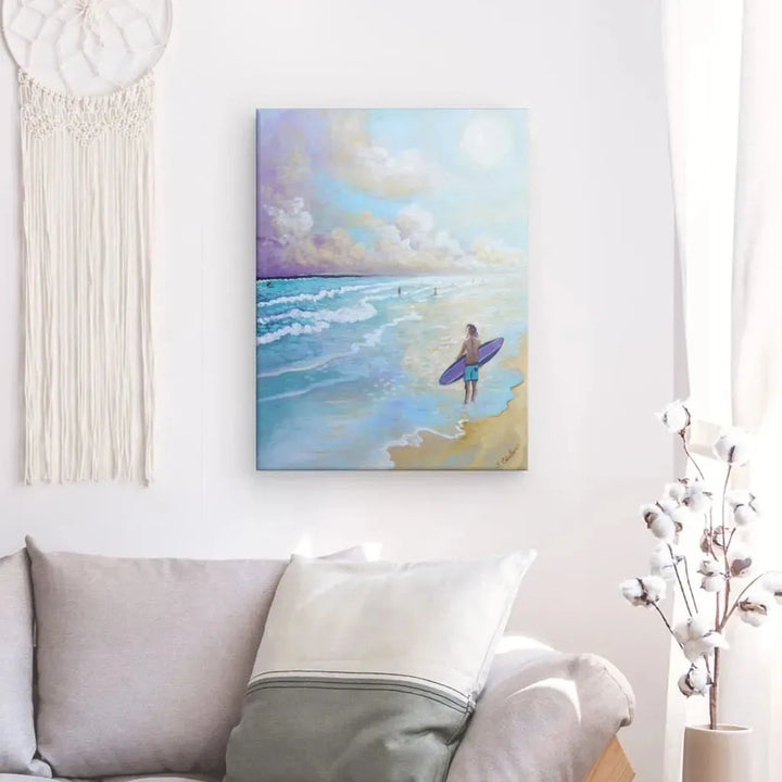 N213 - Atlantic Surf - Boy - Canvas - Arte Caballero