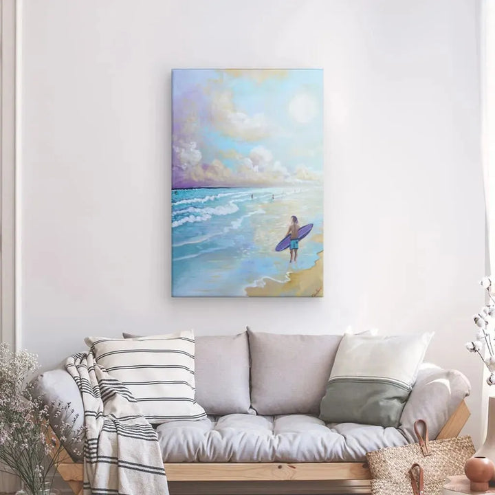 N213 - Atlantic Surf - Boy - Canvas - Arte Caballero