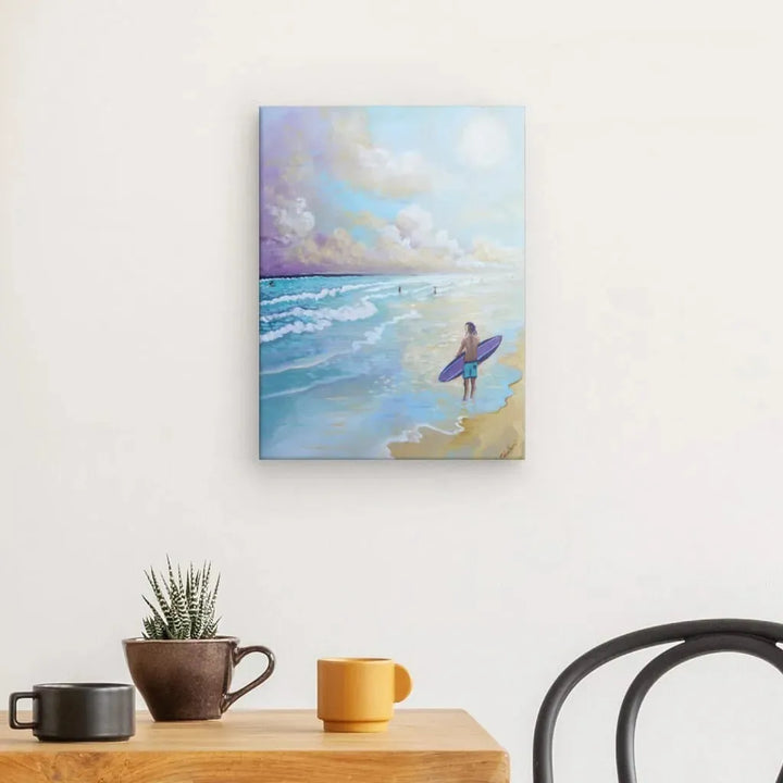 N213 - Atlantic Surf - Boy - Canvas - Arte Caballero