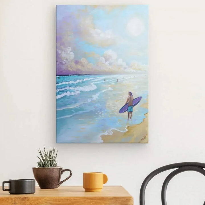 N213 - Atlantic Surf - Boy - Canvas - Arte Caballero