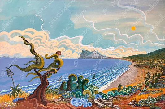 N25 - Viento de Poniente - (Westerly's wind) - Canvas