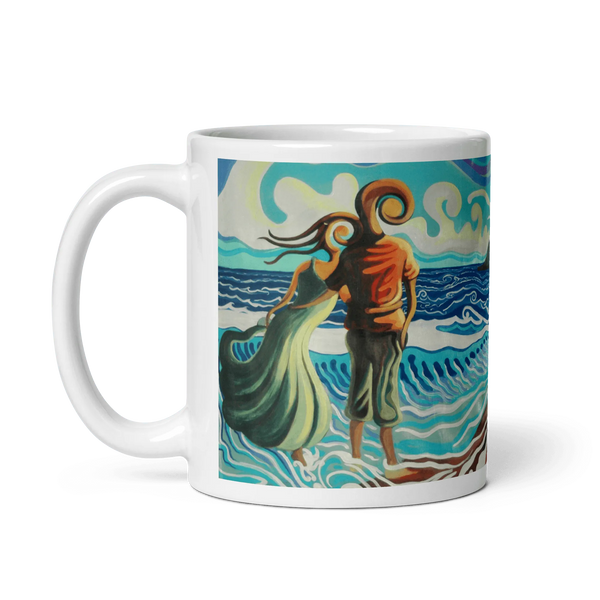 N27 - Alcaidesa Beach - Mug Panorama - Arte Caballero