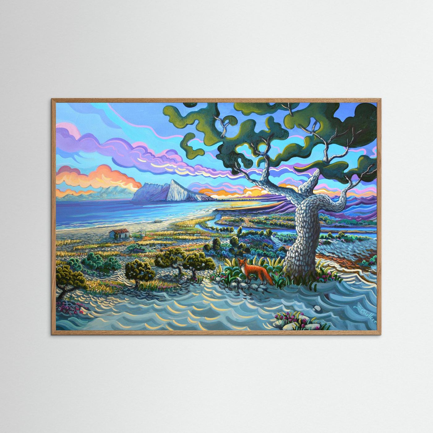 N135 - Bunker Beach - Reserva Natural del Guadalquiton - Fine Art Print