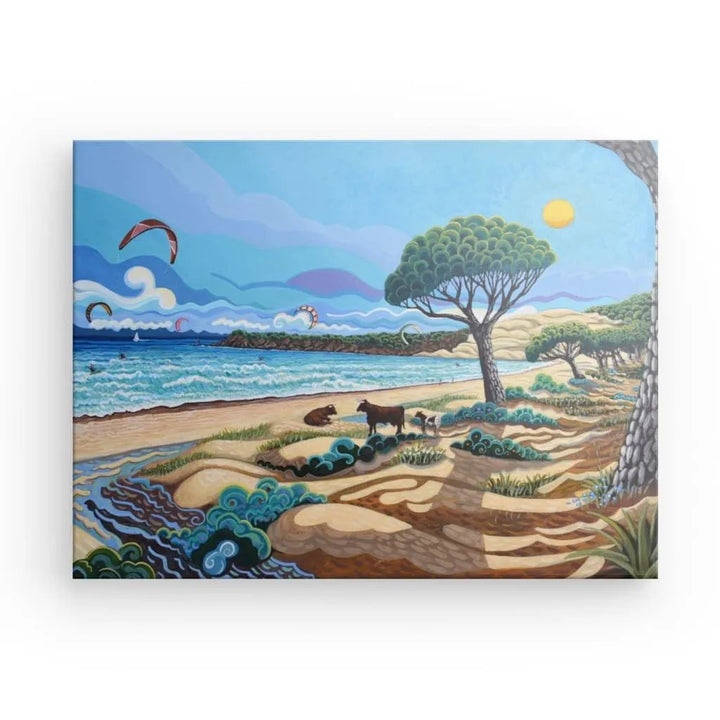 N3- Bolonia, Las playas de Tarifa - Canvas - Arte Caballero