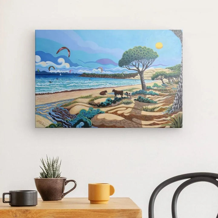 N3- Bolonia, Las playas de Tarifa - Canvas - Arte Caballero