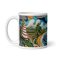 Load image into Gallery viewer, N36 - Strait of Gibraltar - Mug Panorama - Arte Caballero
