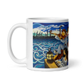 Cargar la imagen en la vista de la galería, N58 - Strait Serenade - Mug Panorama - Arte Caballero
