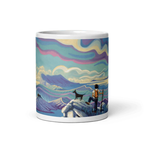 N61 - Trails of the strait - Mug Panorama