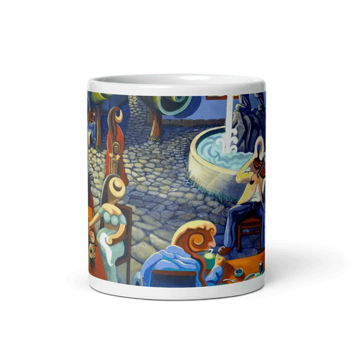 N69 - Melodia Noturna - Caneca Panorâmica