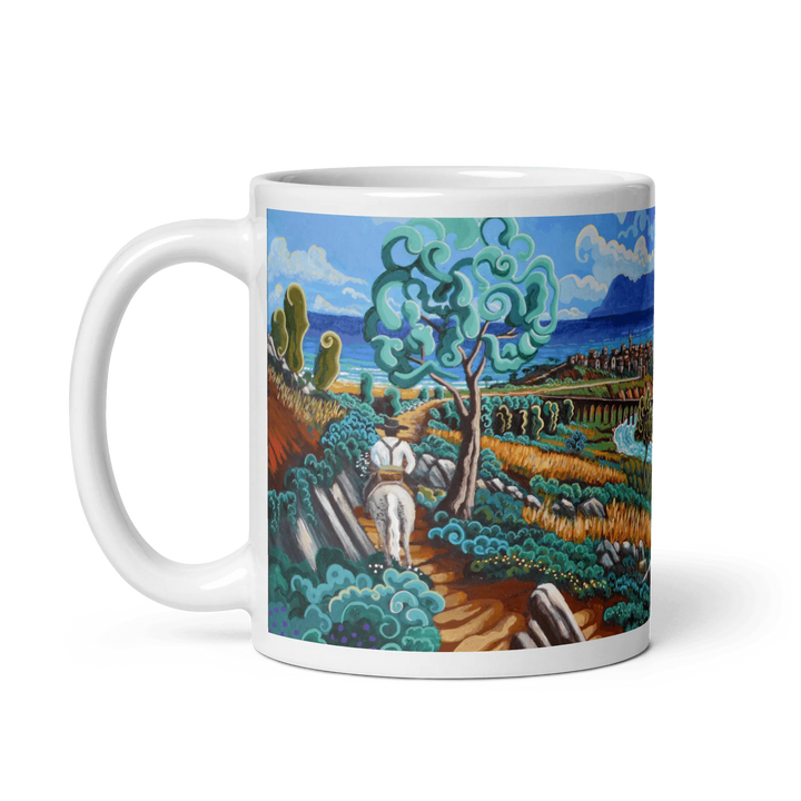 N9 - Rio de la Miel - Algeciras - Mug Panorama - Arte Caballero