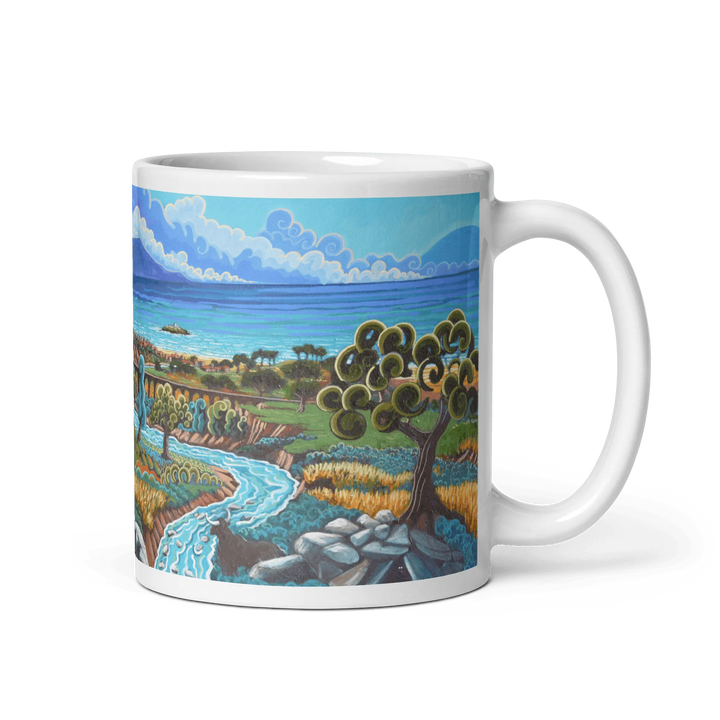 N9 - Rio de la Miel - Algeciras - Mug Panorama - Arte Caballero