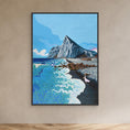 Bild in Galerie-Betrachter laden, N206 - Playa el Sardinero - Framed Canvas Art Print
