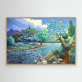 Bild in Galerie-Betrachter laden, N1 -By the river, Jimena  - Framed Canvas Art Print
