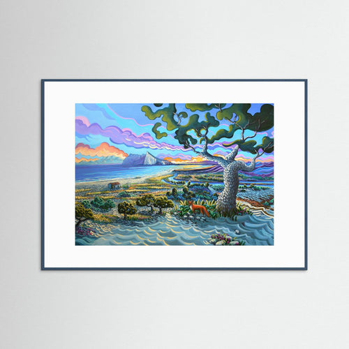 N135 - Bunker Beach - Reserva Natural del Guadalquiton - Fine Art Print