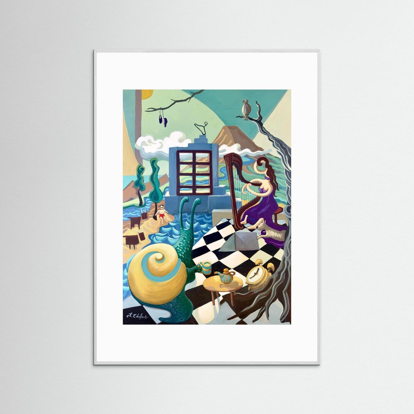 N231 -  Somewhere when time listens -Fine Art Print