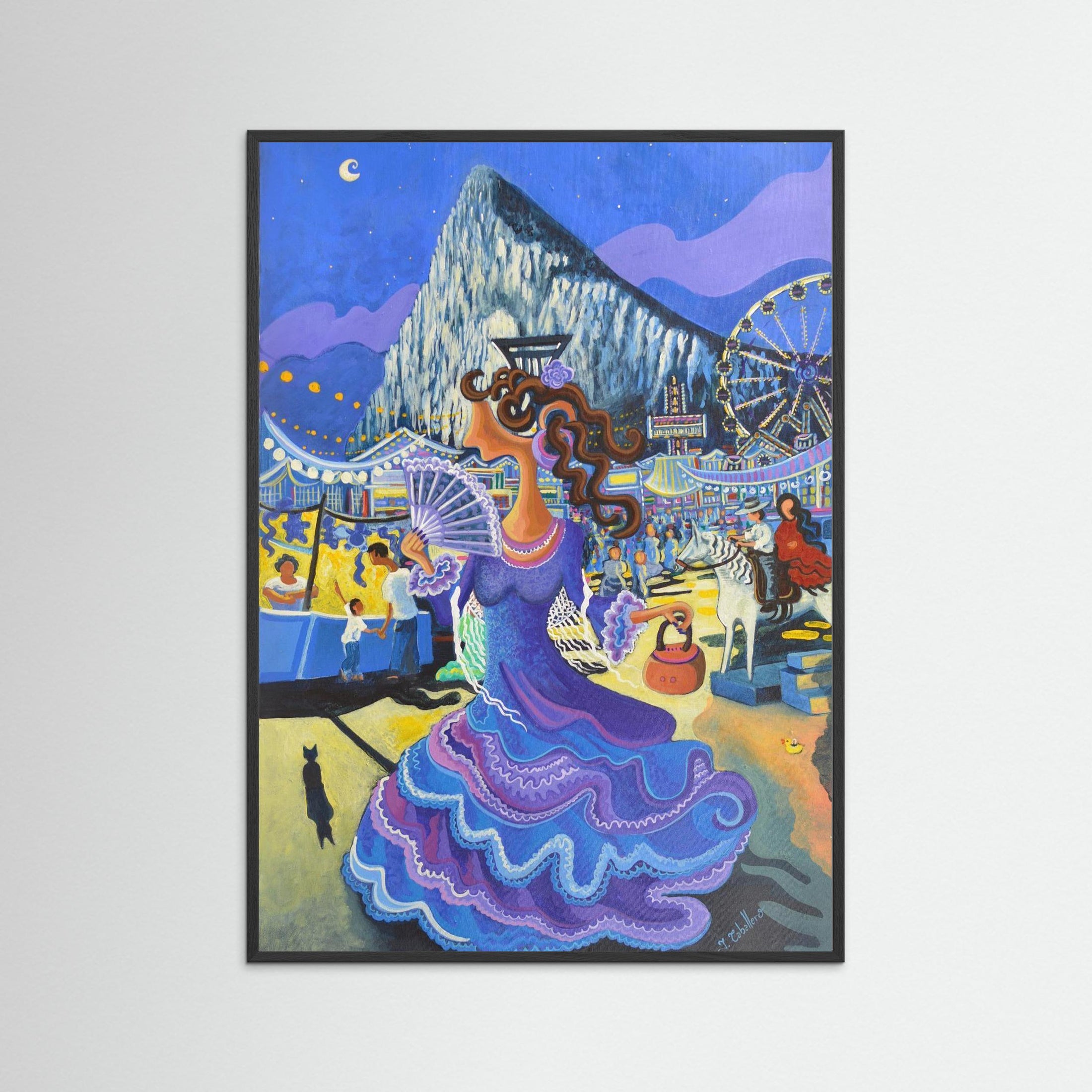 N150 - Noche de Feria - Fine Art Paper Print