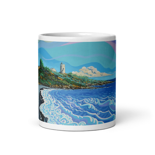 N33- Faro de la Alcaidesa - Punta Mala -  Mug Panorama