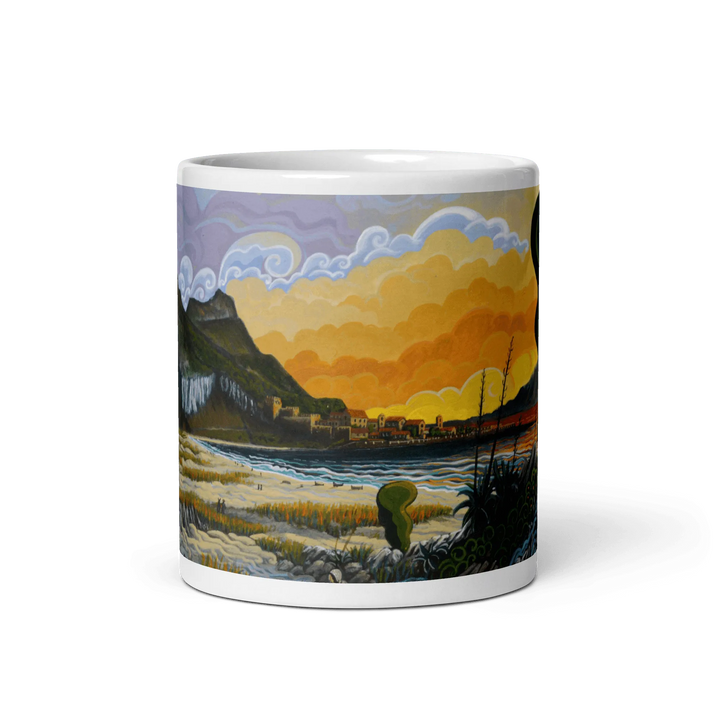 N63 - Gibraltar 1800 - Mug Panorama - Arte Caballero