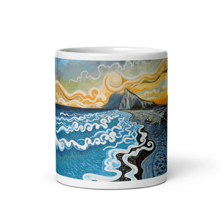 N103 - Levante Sunset - Mug Panorama - Arte Caballero