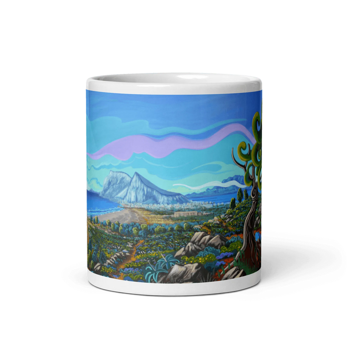 N127 - Los Portichuelos - Mug Panorama - Arte Caballero