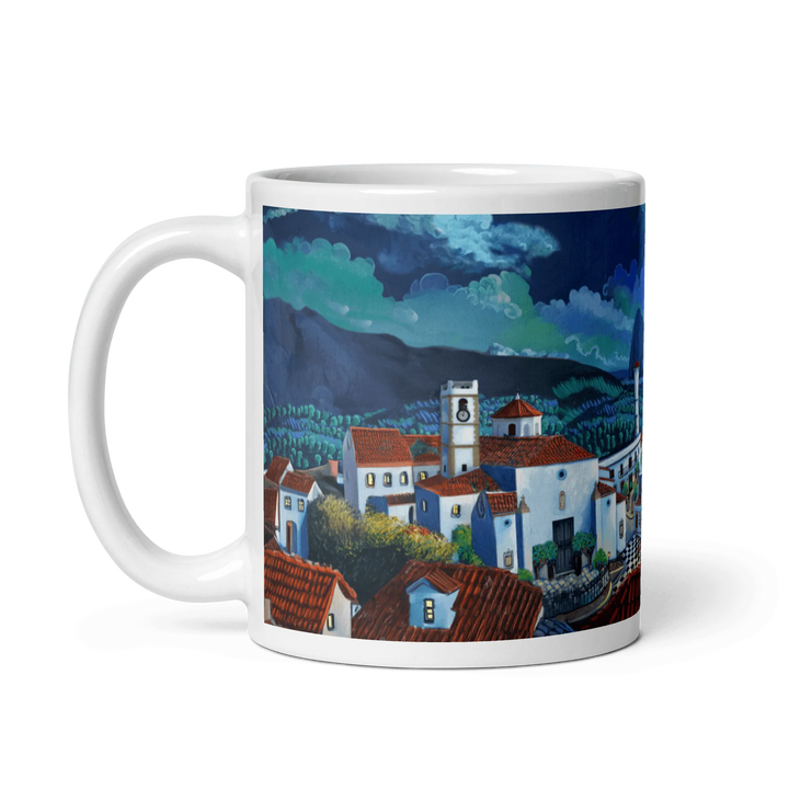 N11 Landscape - The cats of San Roque - Mug Panorama - Arte Caballero