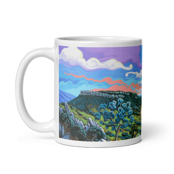 N147 - Sierra de la Plata- Bolonia - Tarifa - Mug Panorama - Arte Caballero