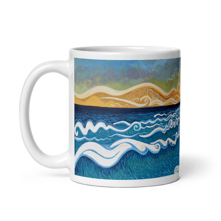 N103 - Levante Sunset - Mug Panorama - Arte Caballero