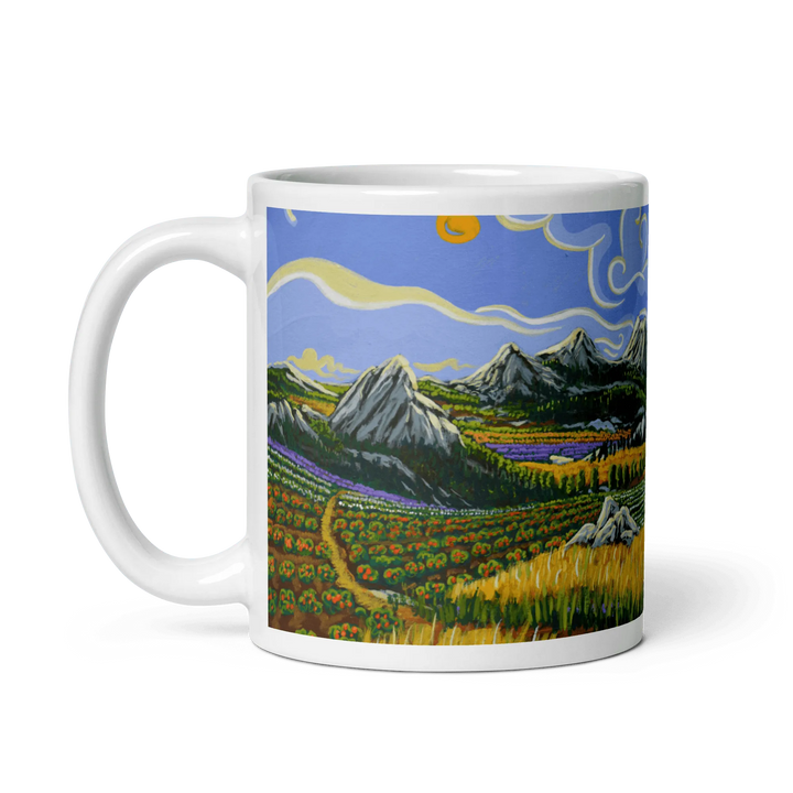 N126 - Picnic - Mug Panorama - Arte Caballero