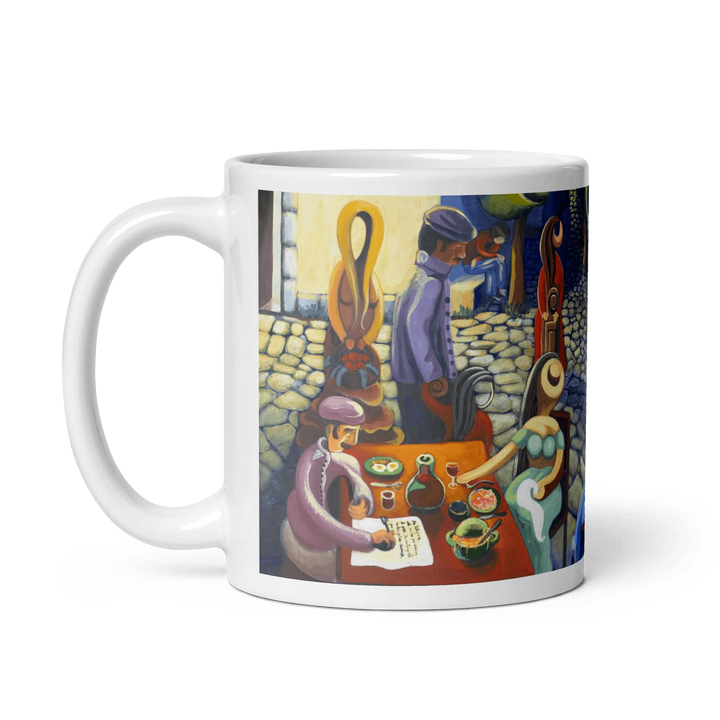 N69 - Night Melody - Mug Panorama - Arte Caballero