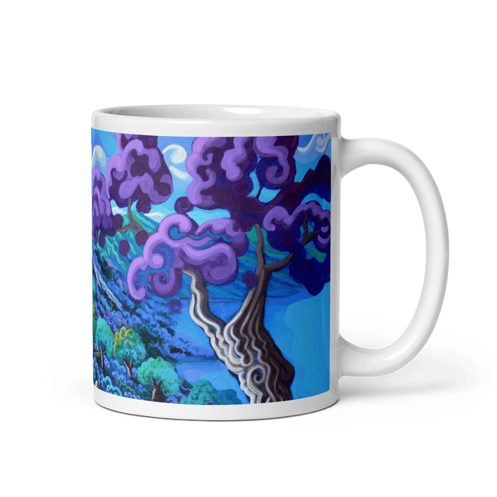 N141 - The castle of Castellar - Mug Panorama - Arte Caballero