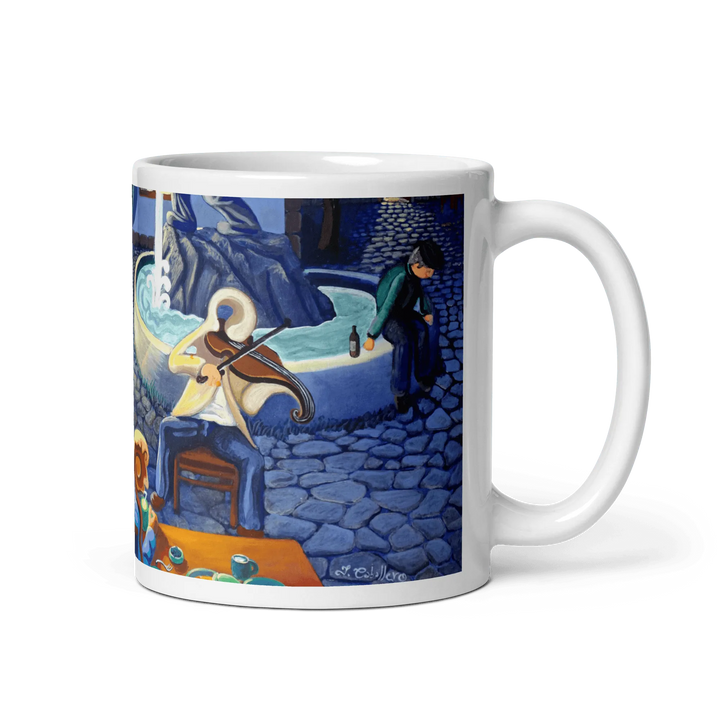 N69 - Night Melody - Mug Panorama - Arte Caballero