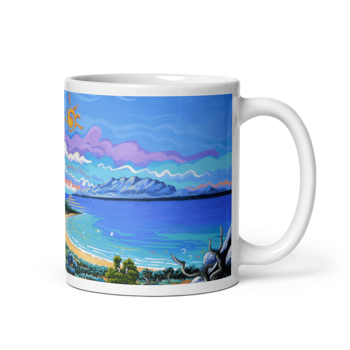 N147 - Sierra de la Plata- Bolonia - Tarifa - Mug Panorama - Arte Caballero