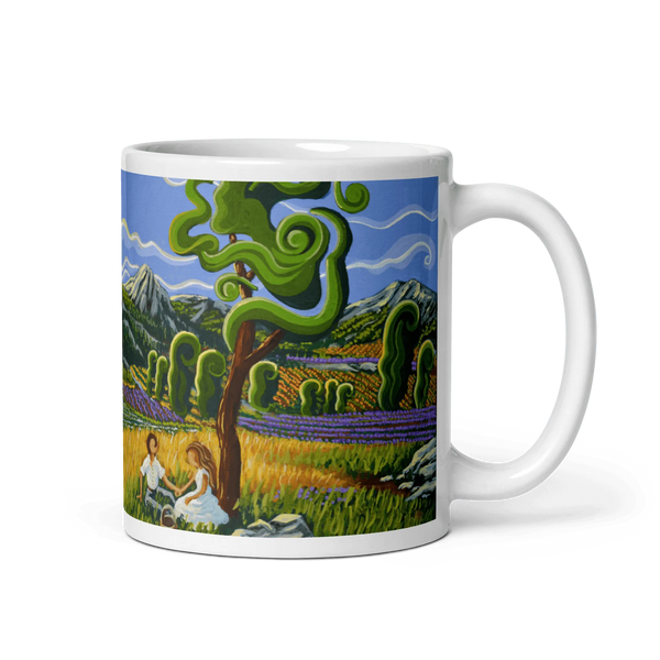 N126 - Picnic - Mug Panorama - Arte Caballero