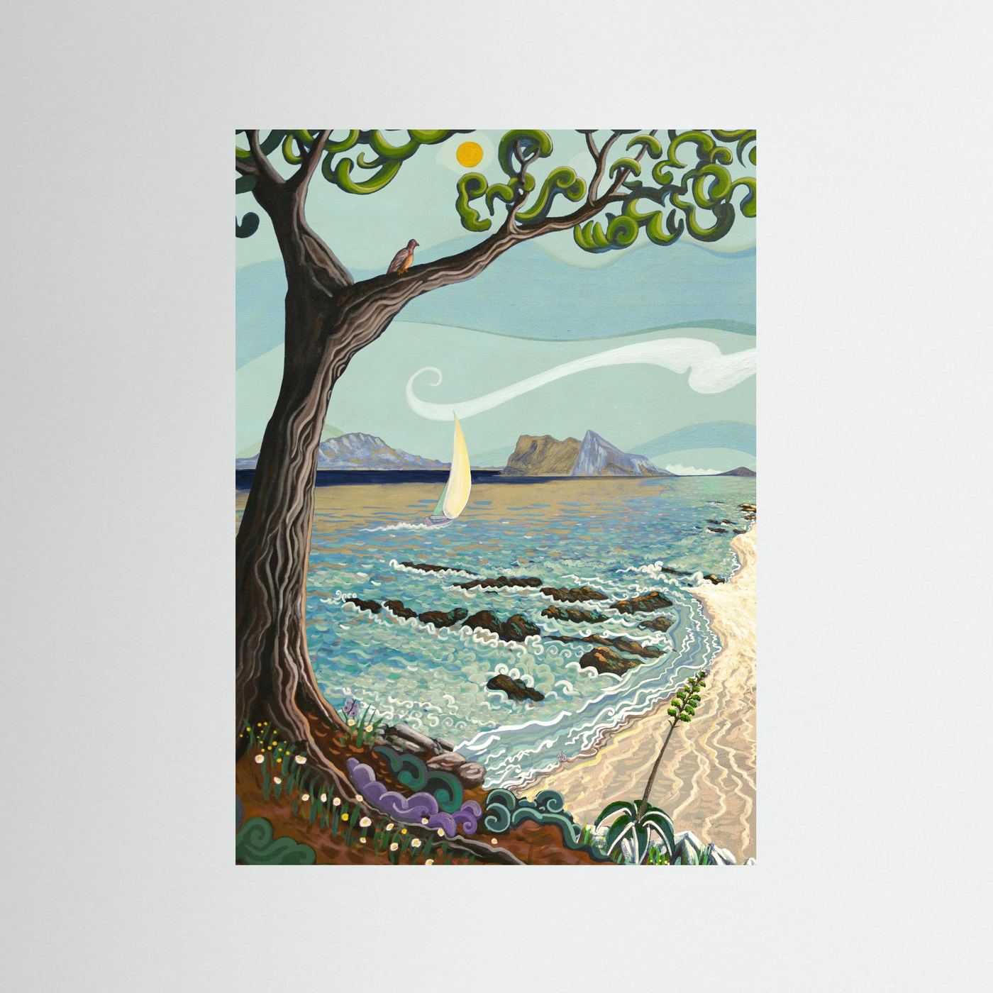 N236 - Las Playas de Estepona - Fine art print 