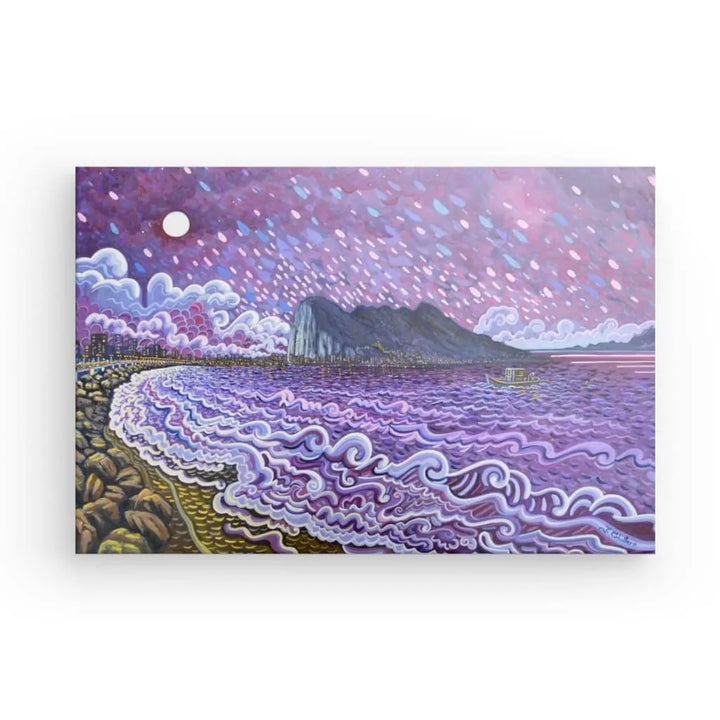 N7 - Purple Night - Canvas - Arte Caballero