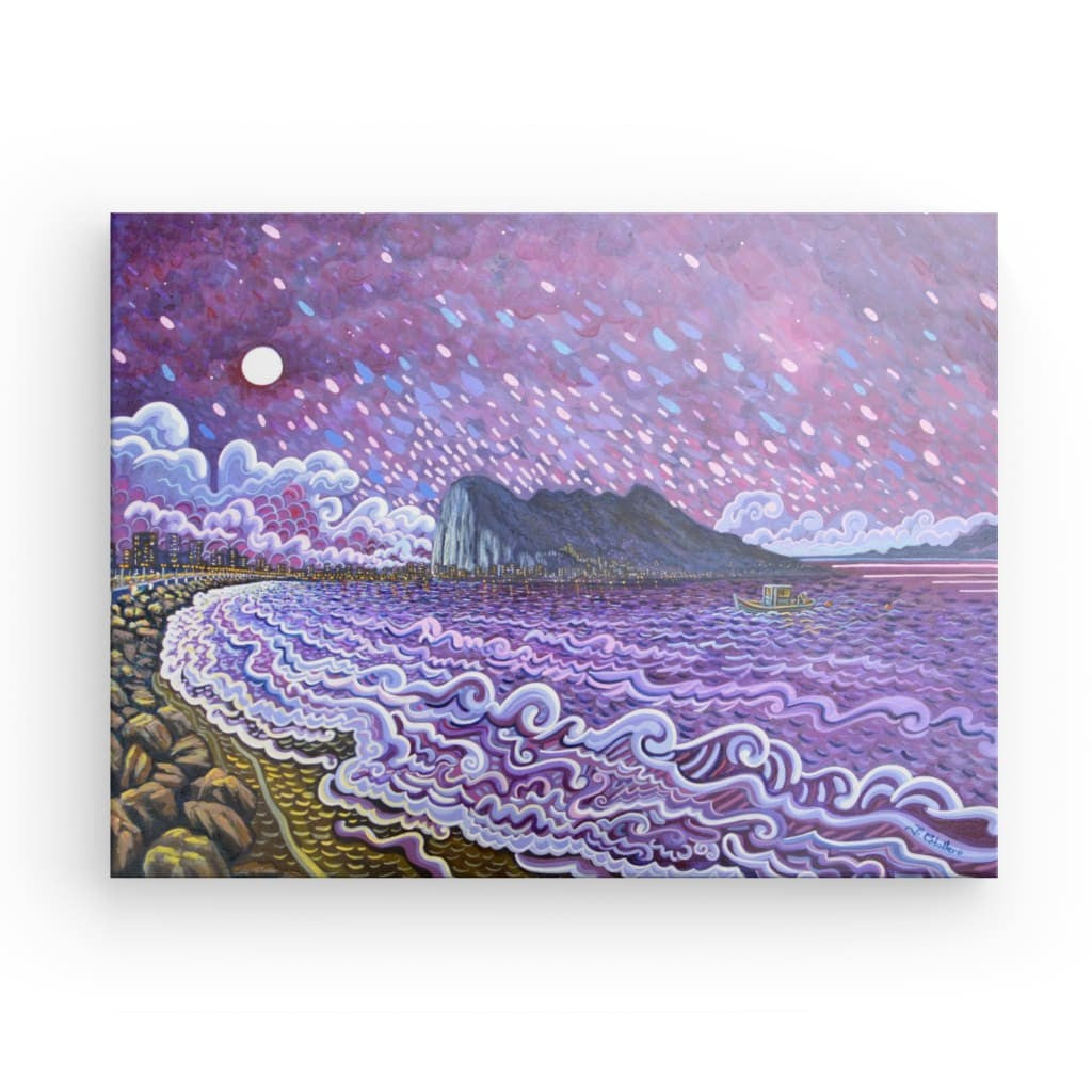 N7 - Purple Night - Canvas