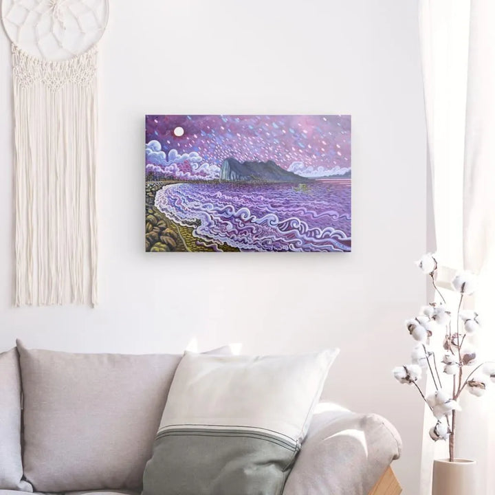 N7 - Purple Night - Canvas - Arte Caballero