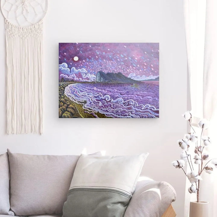 N7 - Purple Night - Canvas - Arte Caballero