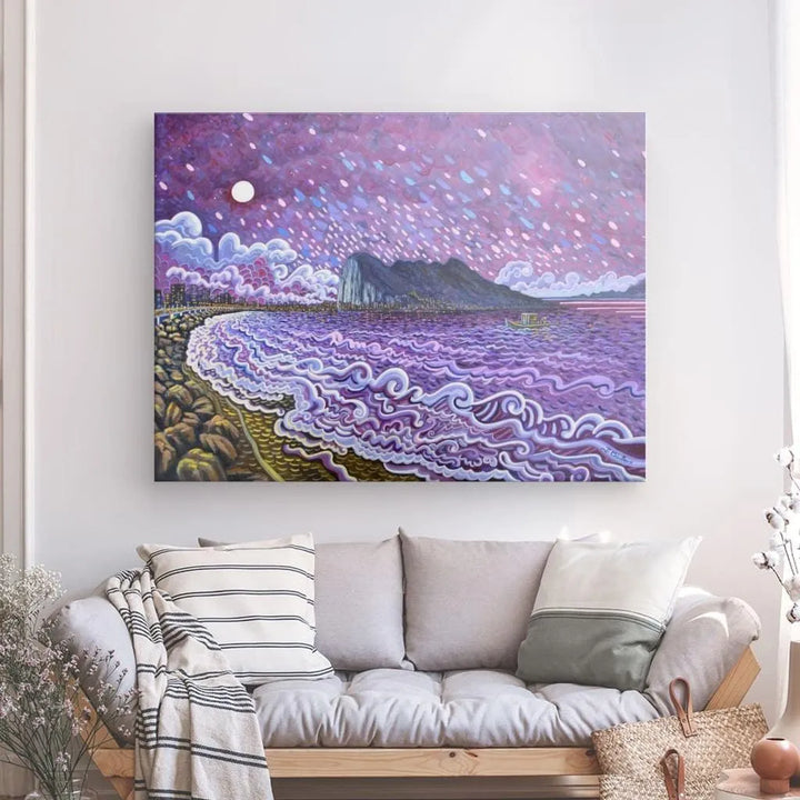 N7 - Purple Night - Canvas - Arte Caballero