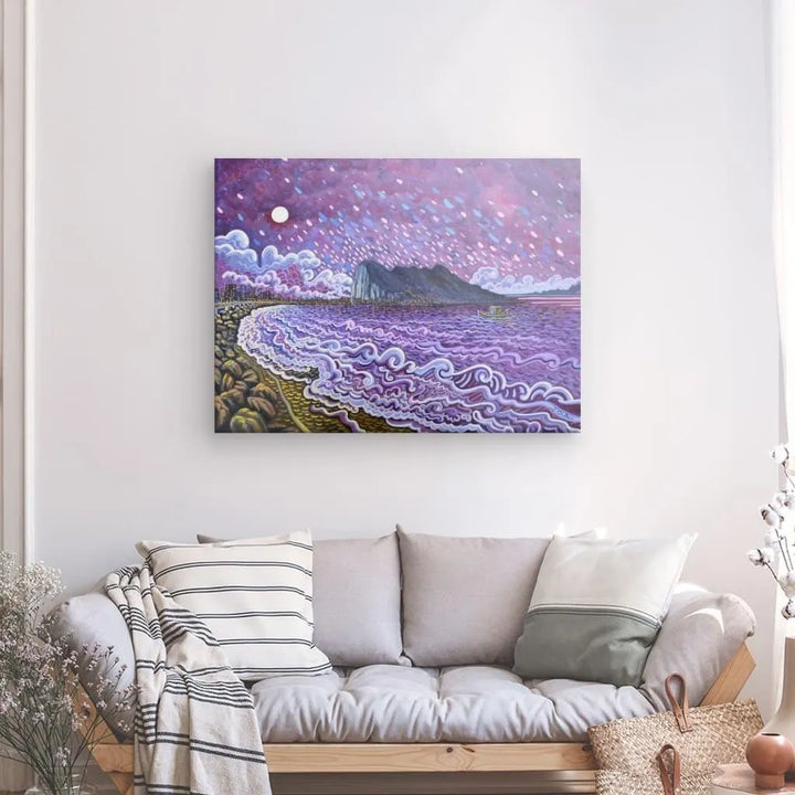 N7 - Purple Night - Canvas - Arte Caballero