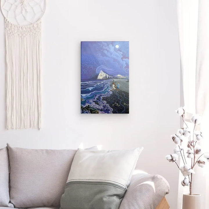 N47 - Under the Full Moon - Canvas - Arte Caballero