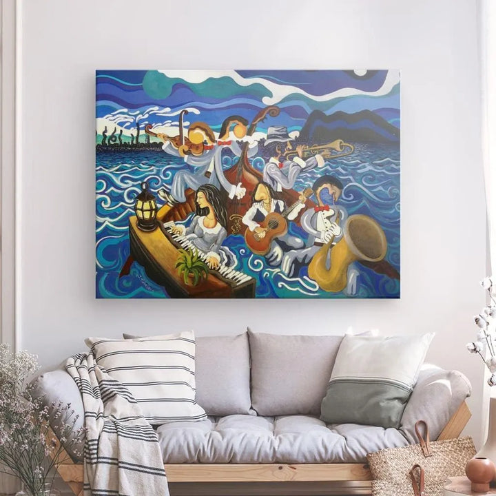 N58 - Strait Serenade - Canvas - Arte Caballero