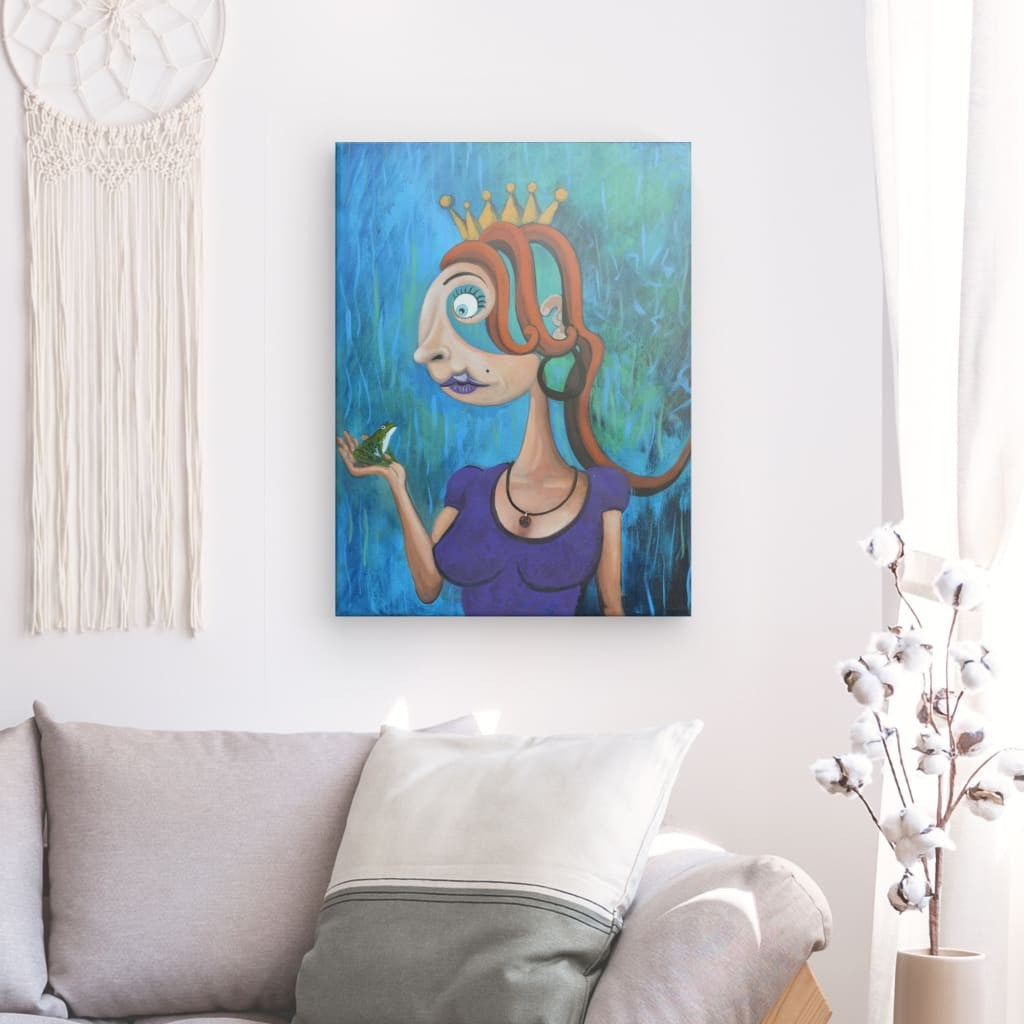 N123 -  The Twisted Princess - Canvas
