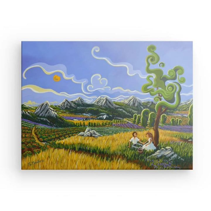 N126 - Picnic - Canvas - Arte Caballero