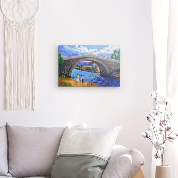 N138 - Roman Bridge - Canvas - Arte Caballero