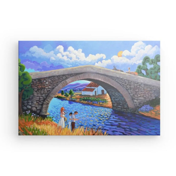 N138 - Roman Bridge - Canvas - Arte Caballero