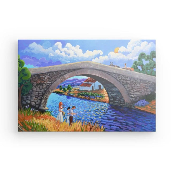 N138 - Roman Bridge - Canvas - Arte Caballero