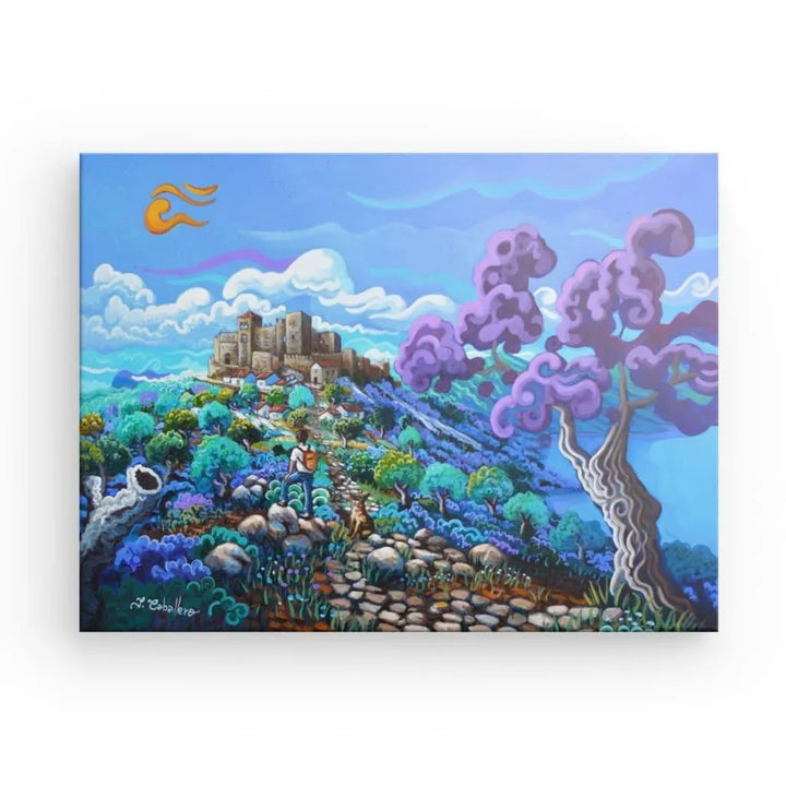 N141 - Castellar Casltle - Canvas - Arte Caballero