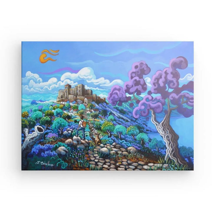 N141 - Castellar Casltle - Canvas - Arte Caballero