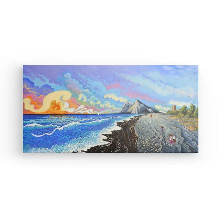 N142 - Sunrise Walk - Canvas - Arte Caballero